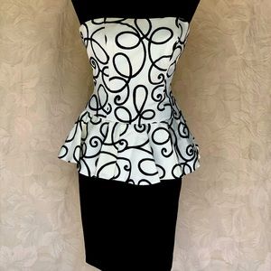 80’s vintage corset dress